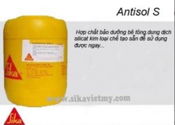 SIKA ANTISOL S || HỖ TRỢ BÊ TÔNG || HÓA CHẤT XÂY DỰNG