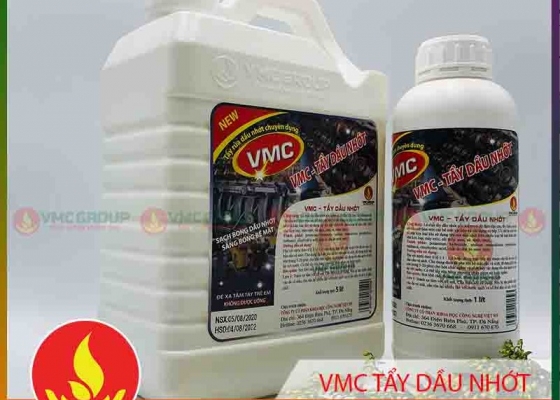 VMC TẨY DẦU NHỚT || Hóa Chất Tẩy Rửa