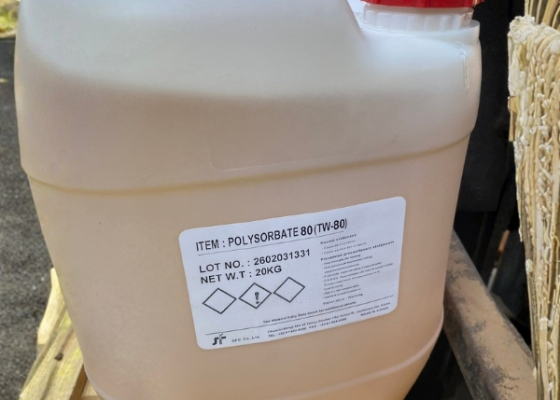 Polysorbate 80 (Tween 80 / TW-80) – Chất Nhũ Hóa Mỹ Phẩm, Thực Phẩm Và Dược Phẩm