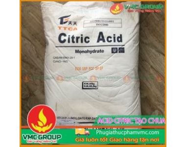 CITRIC ACID MONO HYDRATE || AXIT CHANH || CHẤT ĐIỀU VỊ CHUA THỰC PHẨM