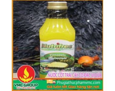 NƯỚC CỐT TRÁI CÂY CÔ ĐẶC HƯƠNG VỊ DỨA || CHAI 1000GRAM || MALAYSIA